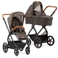 Gesslein FX4 Style Kinderwagen Set mit Babywanne mokka 490490 TOP