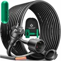 KESSER® Verlängerungskabel 20m mit Schutzkappe Outdoor - für Innenbereich Außenbereich - Verlängerung Stromkabel – 230 V IP44 - mit Schuko Stecker - Schutzkontakt Baustellenkabel Schutzkontaktstecker