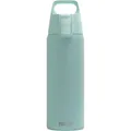 Sigg - Edelstahl Trinkflasche - Shield ONE Glacier - Für Kohlensäurehaltige Getränke Geeignet - Auslaufsicher - Federleicht - BPA-frei - Outdoor & Fitness - Hellblau - 0,75L