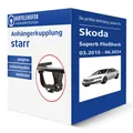 Oris Anhängerkupplung starr für SKODA Superb Fließheck III Typ 3V3 AHK