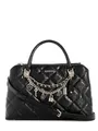 GUESS Handtasche Umhängetasche Libby Two Compartment Tote Black schwarz