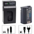 1x Akku + Lader für Panasonic DMW-BLK22  Lumix DC S5 G9 GH5 II GH6  2250mAh
