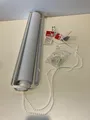 K-home Klemmfix Doppelrollo Madrid ohne Bohren Weiß 45x200 cm, Lichtschutz