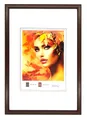 IDEAL TREND Eco Kunststoff Bilderrahmen Wanddeko Collage Poster Bilder Foto Rahmen: Farbe: Nuss | Format: 20x30