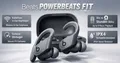 🎧 Beats Powerbeats Fit 🎧   In-Ear Kopfhörer Handy Headset  Gravelgrau 🚀 NEU