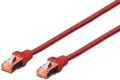 DIGITUS Patchkabel Kat. 6 S/FTP 10,0 m rot