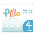 Pillo Windeln Pants 4 - Packung mit 22 Windeln Pants Größe 4 - Maxi (9-14 kg) - Windel Pants, Baby Diapers