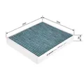Filter Innenraumluft Bosch 0986628512 Filter+ für Gmc Opel Saab Vauxhall Daewoo