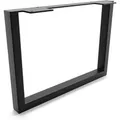 HEVVA Möbelbein GRAZ 25 cm Hoch 35 cm Tief 1 Stück Schwarz