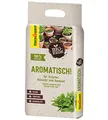 Floragard Bio-Erde Aromatisch 3 L – torffreie, vegane Kräuter- & Anzuchterde mit lockerer, feiner Struktur für Aussaat, aromatische Kräuter & Jungpflanzen – fördert Gute Keimung & gesundes Wachstum
