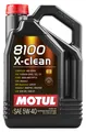 5 L MOTUL Motoröl 8100 X-clean 5W-40 109226
