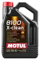 Motul 109226 5W-40 8100 X-Clean Motoröl 5L für VW