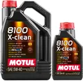 MOTUL 8100 X-CLEAN 5W-40 Motoröl 5+1 = 6 Liter ACEA C3 VW RN MB 229.51 GM Dexos2