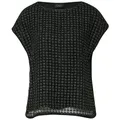 s.Oliver BLACK LABEL Kurzarmbluse Bluse schwarz 38 EU