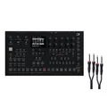 Elektron Analog Four MKII - Black incl. 1x Cordial EU 3 PP - Bundle Set *NEW*