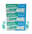 6 x75 ml Elmex SENSITIVE mit Nariumfluori Zahnpasta Doppelpack + 2x20ml Gratis