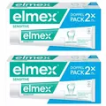 ✅ Elmex SENSITIVE mit Aminfluorid Zahnpasta Zahncreme 2x Doppelpack 4x 75ml ✅