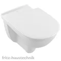 Villeroy & Boch O.NOVO Vita Wand-WC, Tiefspülklosett erhöhte Sitzposition weiß
