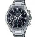 CASIO EDIFICE Herrenuhr EFR-571D-1AVUEF 10 BAR + BOX - Silber/Schwarz