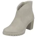 Rieker Ankleboots Stiefelette, Plateauboots, Blockabsatz, in eleganter Optik beige 40 EU