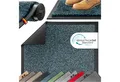 KESSER Fußmatte Schmutzfangmatte rutschfest für Innen- & Außenbereich, Höhe: 7 mm, Teppich für Wohnungseingang, Büro & Vorzimmer