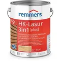 Hk-lasur 3in1 [plus] Farblos, Matt, 5 Liter, Holzlasur, Premium Holzlasur Außen, 3fach Holzschutz Mit Imprägnierung + Grundierung + Lasur - Remmers