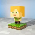 Minecraft Alex Icon Light Licht Lampe Ikone Nachttischlampe Leuchte