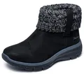 Skechers Easy Going - Cozy Weather 167401-BLK, Womens Winter Boots,Boots, Black, 36 EU