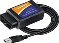Forscan ELMconfig OBD2 Adapter - USB Scanner mit MS-CAN/HS-CAN Schalter -...