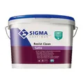 SIGMA Resist Clean Satin 10 L weiss reinigungsfähige Wandbeschchtung DKK 2 NAK 1