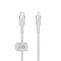 Belkin CAA011BT3MWH 3 m USB C C/Lightning Männlich Weiß ~D~