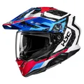HJC RPHA 60 Dakar MC-21 blau/rot Adventure Helm mit Sonnenblende 55/56-S