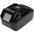 EXTENSILO Akku kompatibel mit Makita BLS713RFE, BL1815, BML185, BML184, BKP180RFE, BKP180Z, BLC182Z Werkzeug (5000 mAh, Li-Ion, 18 V)