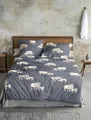 Irisette Flanell-Bettwäsche | Bettbezug 140 x 200 cm | Kopfkissenbezug 70 x 90 cm | Modell: Molly