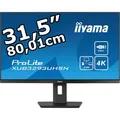 Iiyama Monitor ProLite XUB3293UHSN-B5, 31,5 Zoll, 4K UHD 3840 x 2160 Pixel, 4 ms, 60 Hz