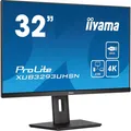 iiyama ProLite XUB3293UHSN-B5 4K Monitor 31.5" Ultra HD 3840x2160 IPS USB-C