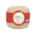 Anchor Freccia Stärke 6 4771006-00387 beige Häkelgarn, 100 % Baumwolle