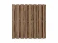 NATURA Bohlen-Zaun DIY-Bausatz braun