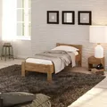 Krok Wood Seniorenbett SiSi aus Massivholz in Eiche (90 x 200 cm) - Naturbelassen
