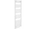 Designheizkörper Sanotechnik Bari gebogen 1600x600 mm weiß mit Mittelanschluss