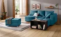 Home affaire Ecksofa Italia L-Form, B: 217 cm, Bettfunktion, Bettkasten & 1 Zierkissen, Federkern