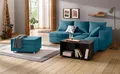 Ecksofa HOME AFFAIRE "Italia L-Form, B: 217 cm", blau (petrol), B:217cm H:80cm T:182cm