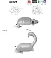 AS 30221 Catalytic Converter for RENAULT