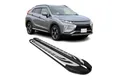 OMAC Kfz-Schmutzfänger Trittbretter für Mitsubishi Eclipse Cross 2018-2021 Alu, 2-tlg., Rutschfest, Haltbar, Aerodynamik