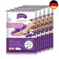 Fußmaske 5er Pack,Peeling-Abzieh-Schwielen abgestorbener Haut, Fußmaske h