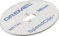 Dremel Metall-Trennscheibe SC456 | EZ SpeedClic | 38 mm | Glasfaserverstärkt | 5 Stück | für Metall