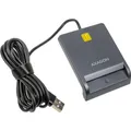 Axagon CRE-SM3T, USB-A FlatReader čtečka kontaktních karet Smart card (eObčanka), kabel (USB 2.0) (CRE-SM3T)