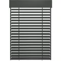 Schellenberg Sonnenschutz Raffstore Express mit Motor 240 cm x 160 cm Anthrazit