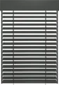 Schellenberg Raffstore Express, anthrazit 240 x 160 cm, Blende 25 cm