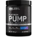 Optimum Nutrition Platinum Pump Pre-Workout, 380 g Dose, Blue Raspberry